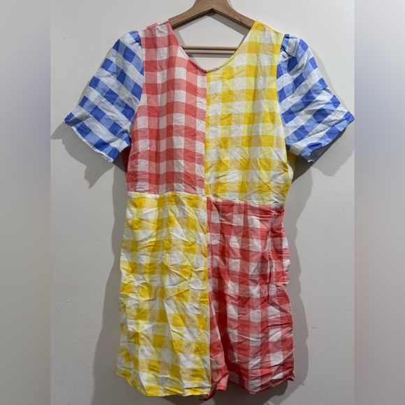FARM Rio Multicolor Checkered Dress - Picture 3 of 7